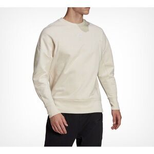 Adidas Internal Studio Lounge  Pullover  Crew Sweatshirt 2XL Wonder White HI1390